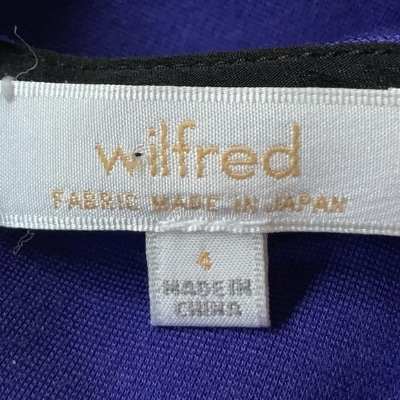 Aritzia Wilfred Pompe Dress with pockets, Royal Blue, size 4 - Picture 12 of 13